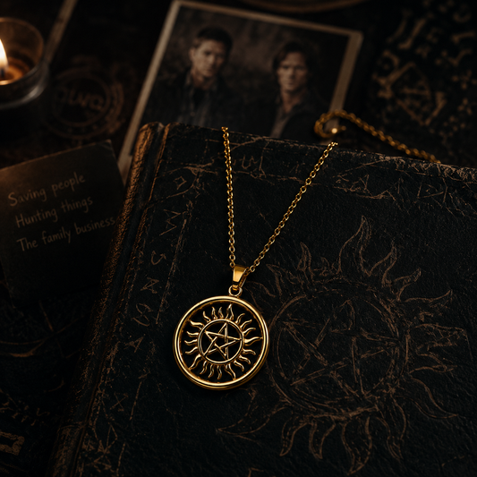 Autographed Anti-Possession Gold Pendant (Preorder)