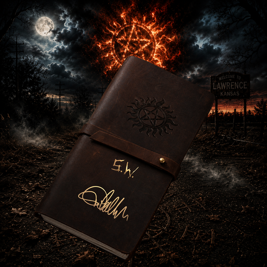 Autographed Leather Journal (Preorder)