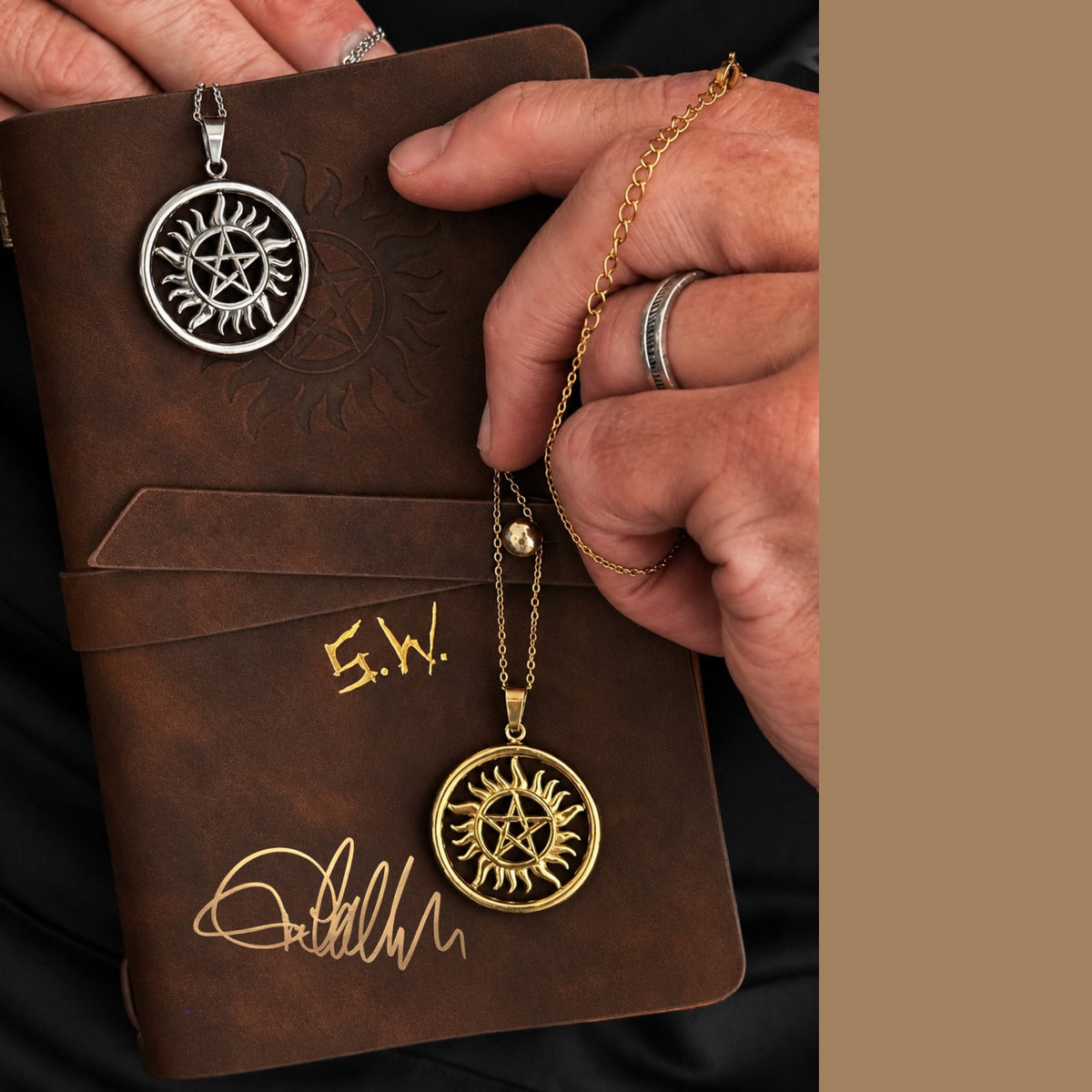 Autographed Leather Journal (Preorder)